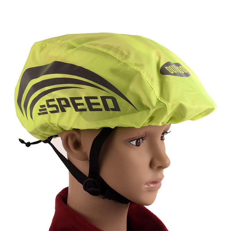ヘルメットカバー ヘルメット防水カバー 撥水 反射ストリップ 自転車用