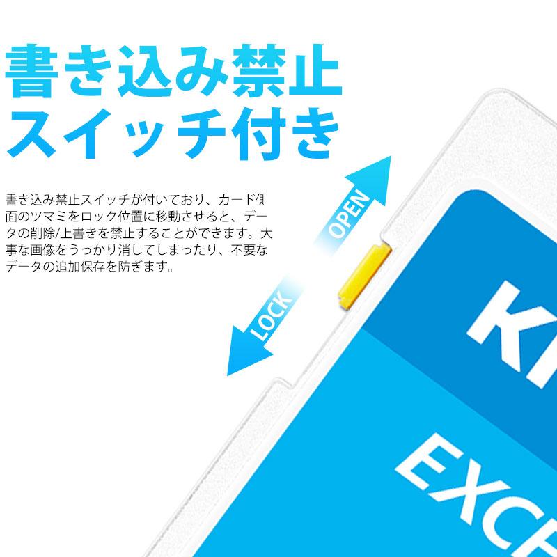 お買得2枚組 SDXCカード 64GB Kioxia EXCERIA Class10 UHS-I U1 R:100MB/s 海外パッケージ ゆうパケット送料無料｜spd-shop｜13