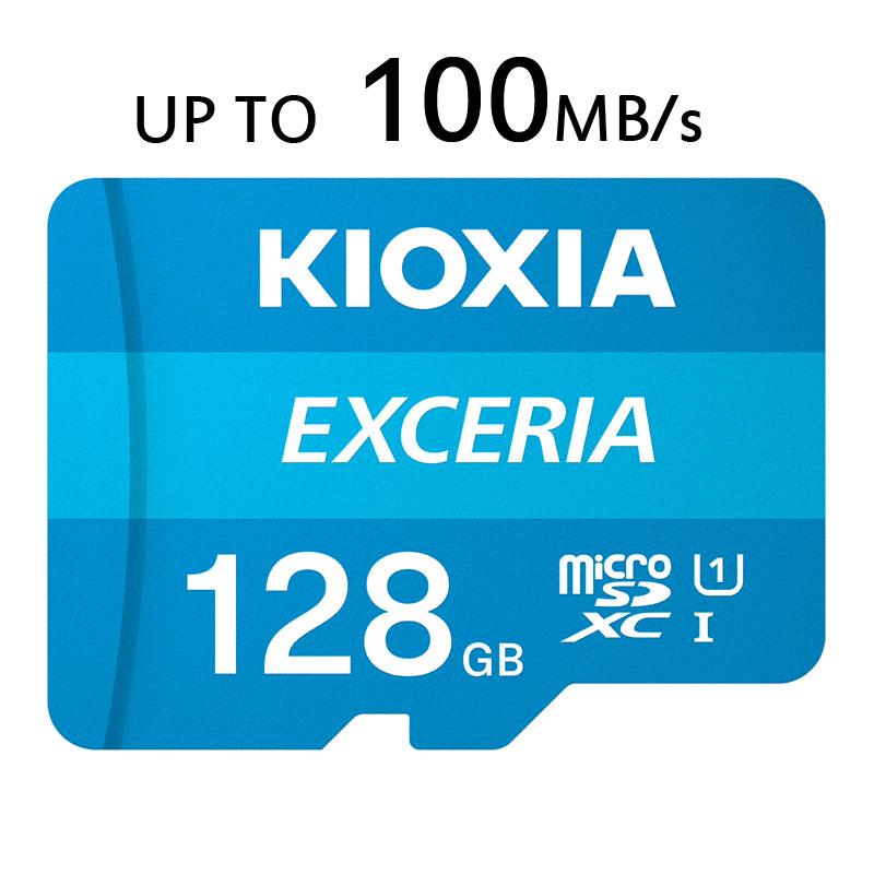 KIOXIA ポイント5倍 microSDXCカード 128GB Kioxia EXCERIA 100MB/s