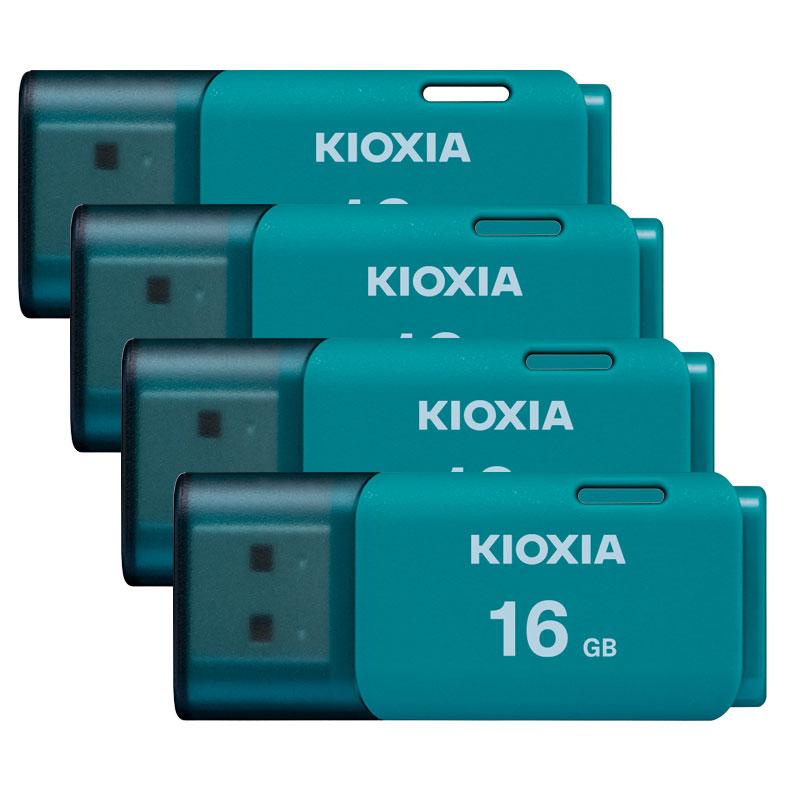 【売れ筋】 手数料安い お買得4枚組 USBメモリ 16GB Kioxia 旧東芝メモリー 日本製 USB2.0 ブルー 海外パッケージ 送料無料翌日配達 fdp-regensburg-land.de fdp-regensburg-land.de