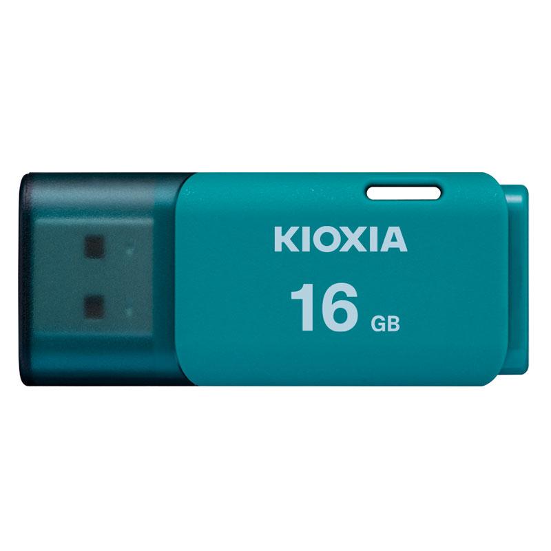 激安通販ショッピング USBメモリ 16GB Kioxia 旧東芝メモリー 売れ筋がひ 日本製 送料無料翌日配達 USB2.0 海外パッケージ ブルー KXUSB16G-LU202LC4