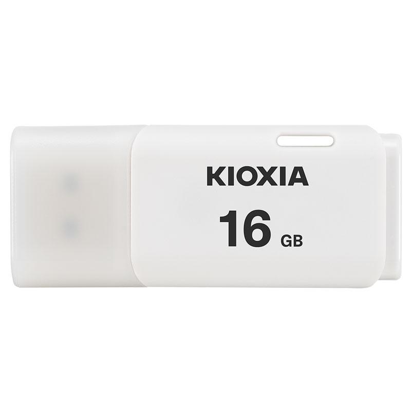 KIOXIA USBメモリ 16GB Kioxia日本製 USB2.0 ホワイト 海外パッケージ