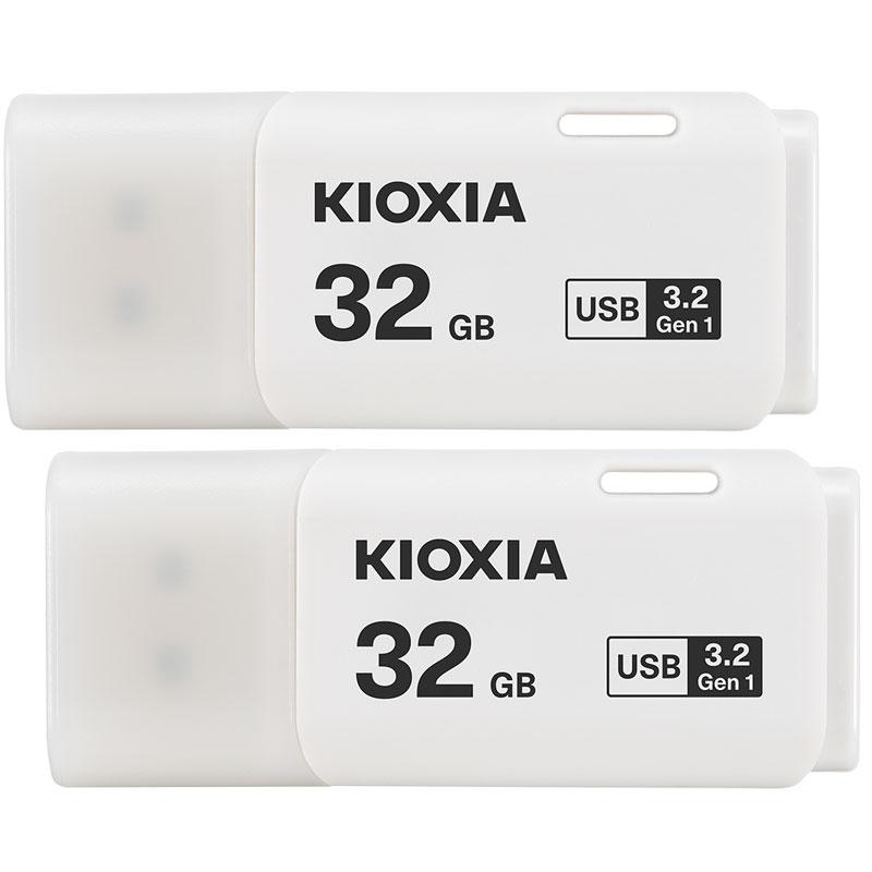 KIOXIA ポイント5倍 お買得2枚組 32GB USBメモリ USB3.2 Gen1 Kioxia