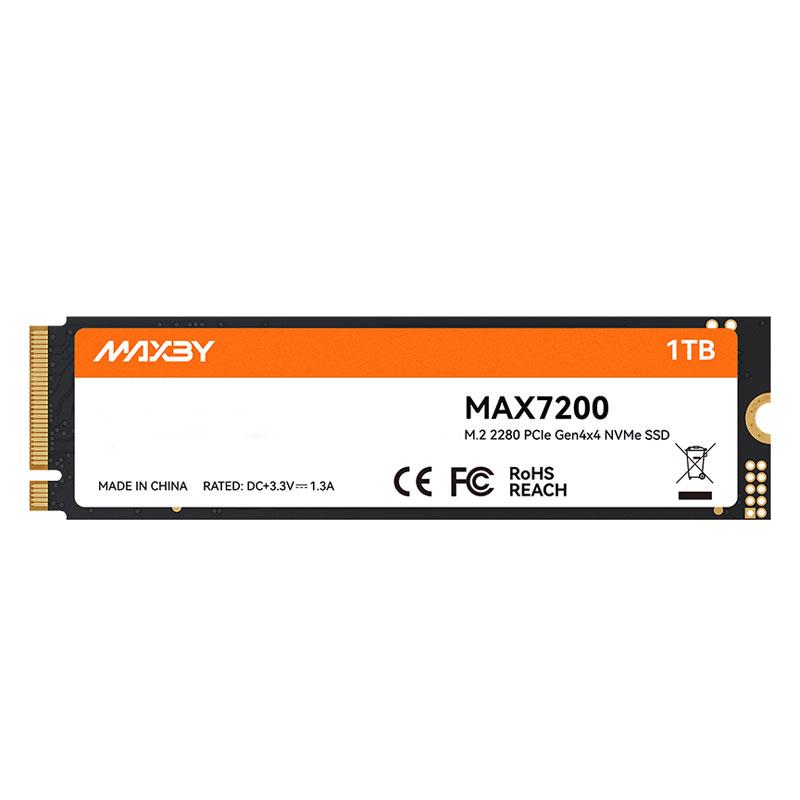 セール！MAXBY 1TB NVMe 2.0 SSD PCIe Gen 4x4 R:7200MB/s W:6200MB/s