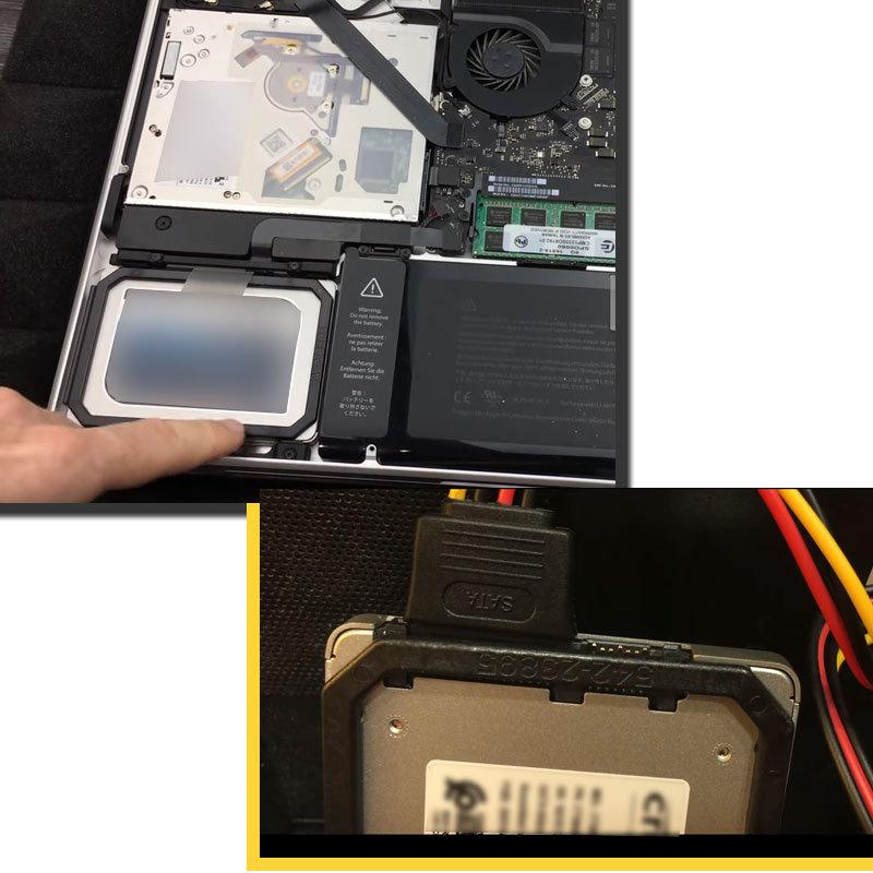 7mm → 9.5mm厚に変換 2.5インチHDD/SSD スペーサー バルク品 翌日配達