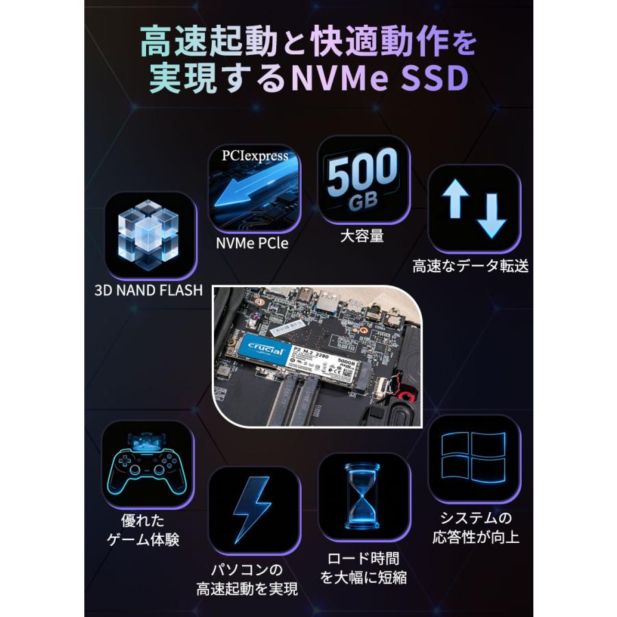 crucial（クルーシャル） ポイント2倍 Crucial P2 500GB PCIe M.2 2280