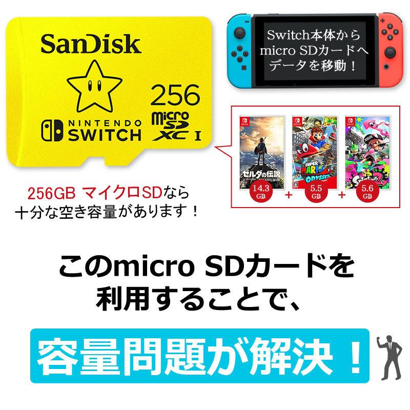 SanDisk（サンディスク） ポイント5倍 microSDXC 256GB for Nintendo