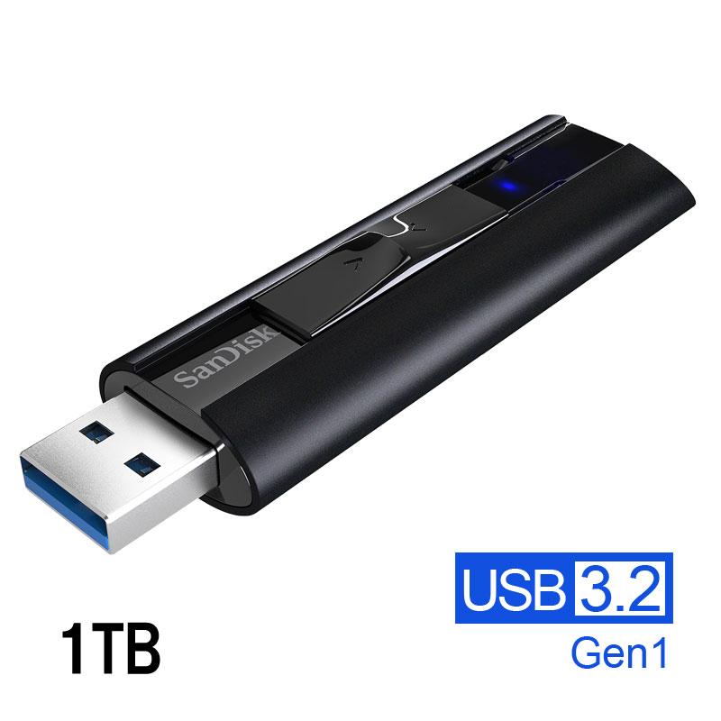 SanDisk USBメモリ 1TB ExtremePro USB3.2 Gen1 R:420MB/s SanDisk USBメモリ 1TB ExtremePro USB3.2 Gen1 R:420MB/s