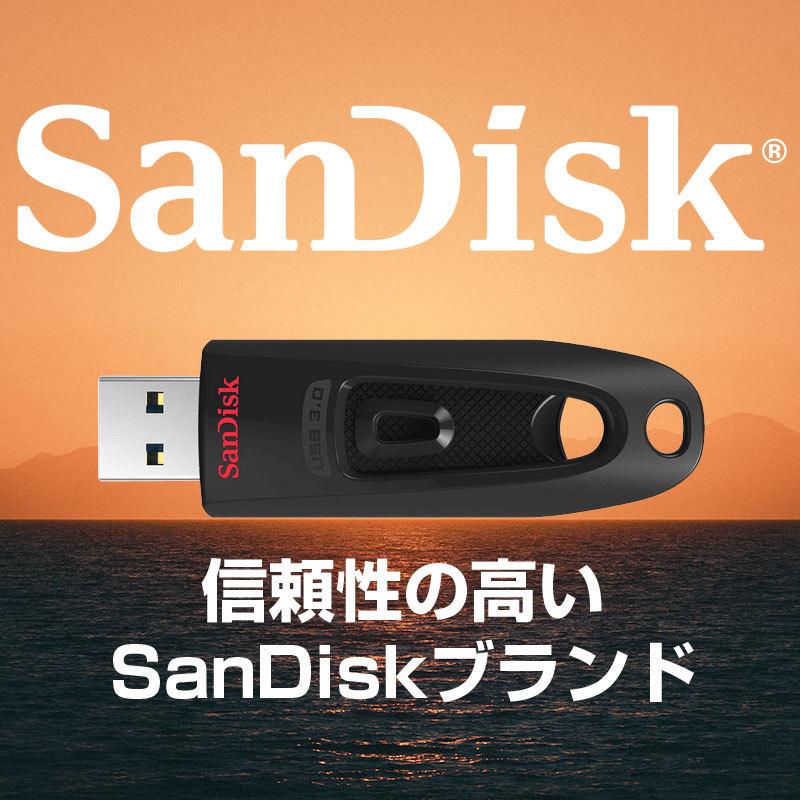 SanDisk - 未使用 SANDISK USB 64GB(2個)、32GB(1個) SanDisk（サンディスク） ポイント2倍 USBメモリ 64GB Sandisk ULTRA