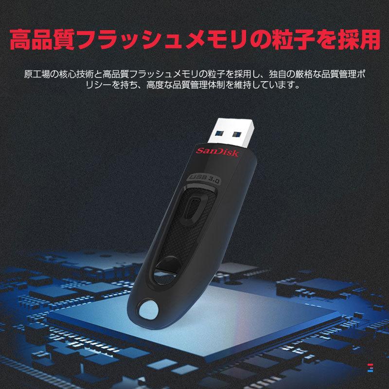 SanDisk（サンディスク） ポイント2倍 USBメモリ 64GB Sandisk ULTRA