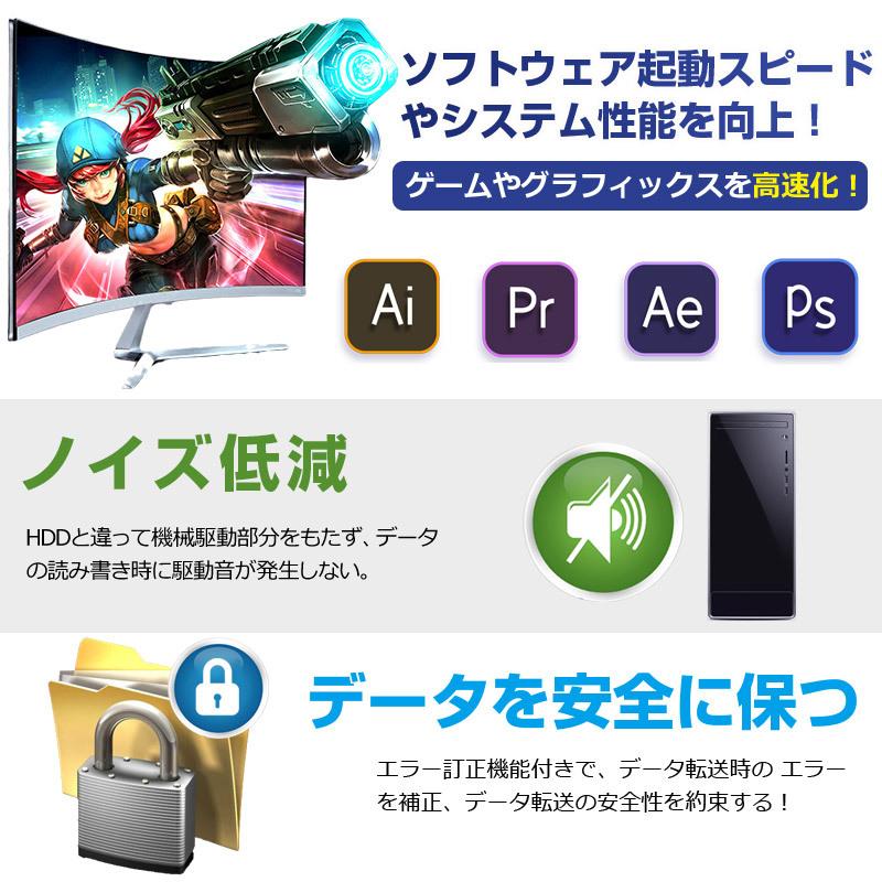 SPD ポイント2倍 SSD 512GB【3D NAND TLC】SATAIII R:550MB/s 内蔵2.5