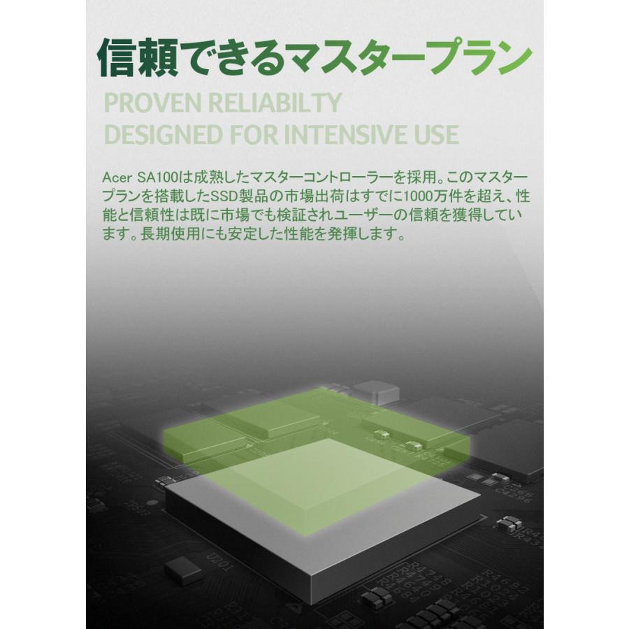acer（エイサー） Acer SSD 480GB 3D NAND採用 SATAIII 6Gb/s R:560MB