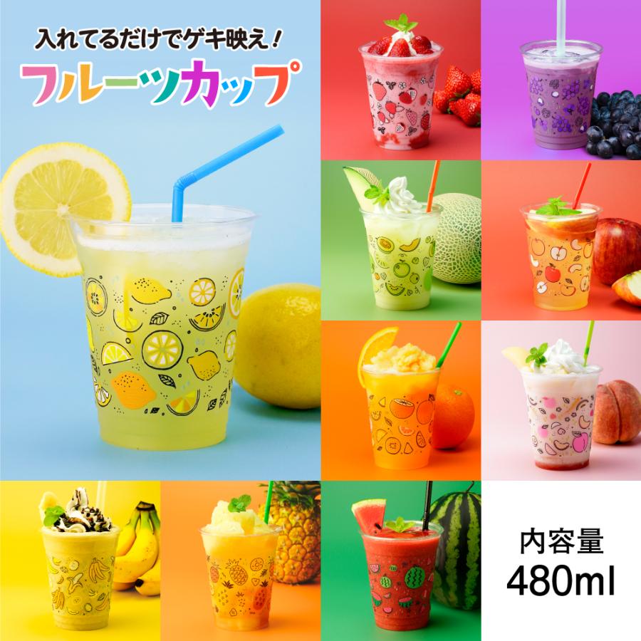 紙コップとプラコップ　13000個 フルーツカップ 10個入 480ml 16オンス プラカップ 紙コップ