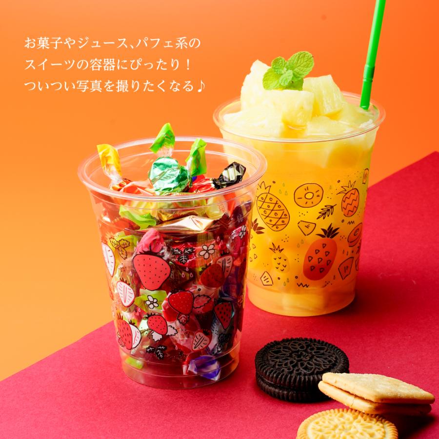 紙コップとプラコップ　13000個 フルーツカップ 10個入 480ml 16オンス プラカップ 紙コップ