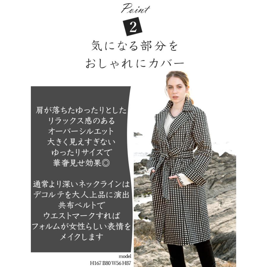 SPECCHIO 公式店 シングル トレンチコート レディース 春 秋 冬 SPECCHIO 公式店 シングル トレンチコート レディース 春 秋 冬
