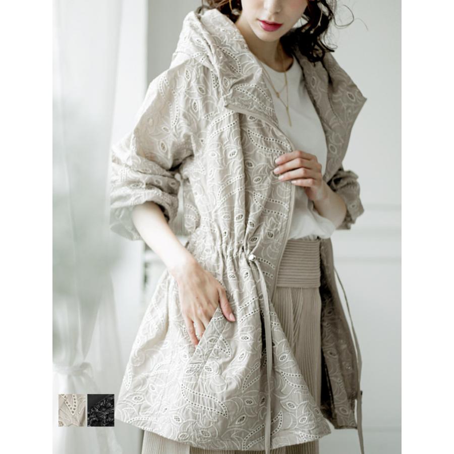 SPECCHIO 公式店 スペッチオ レース ハーフ丈 春 夏 秋 コート