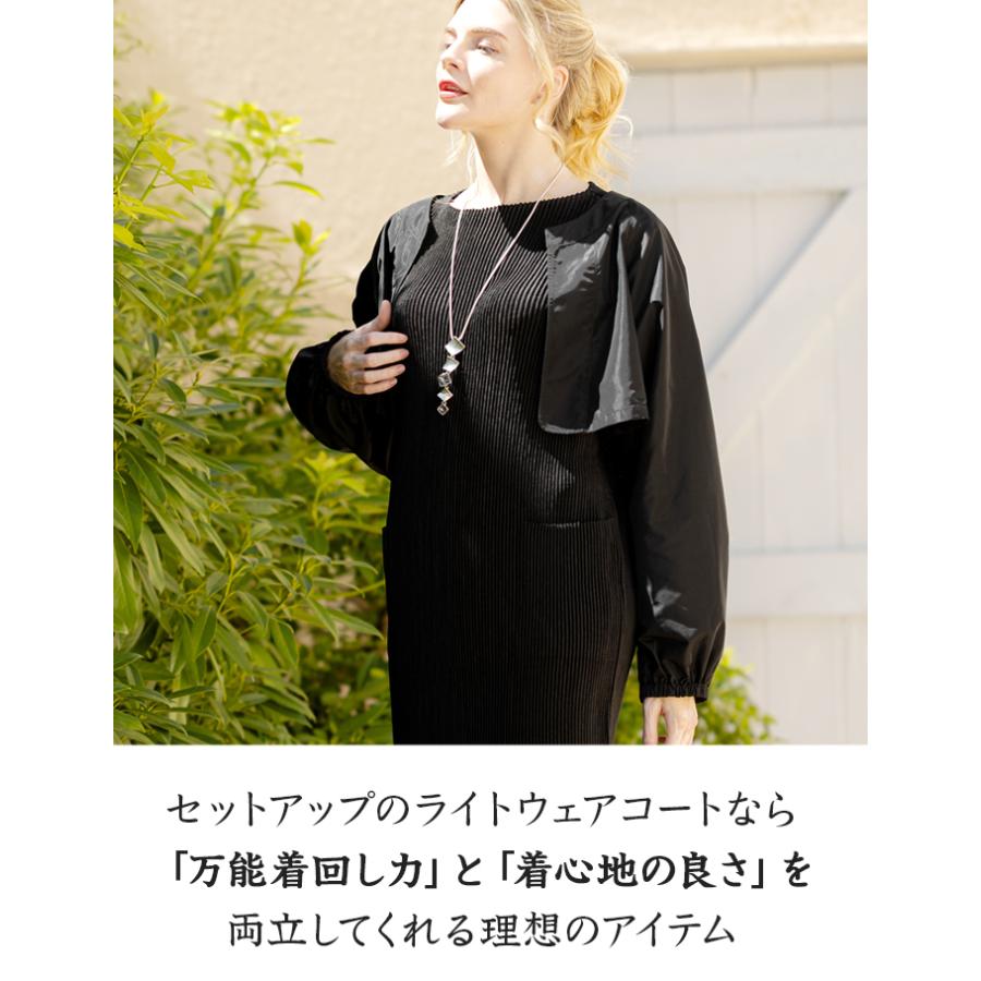 SPECCHIO 公式店 セパレート トレンチコート クロップド SPECCHIO 公式店 セパレート トレンチコート クロップド