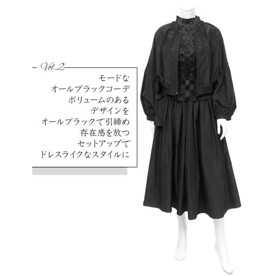 SPECCHIO（スペッチオ） 公式店 ノーカラー ブルゾン レディース
