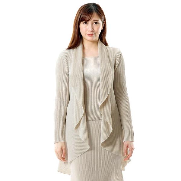 SPECCHIO シャトルプリーツ ショールカラー ロング ジャケット SPECCHIO シャトルプリーツ ショールカラー ロング ジャケット