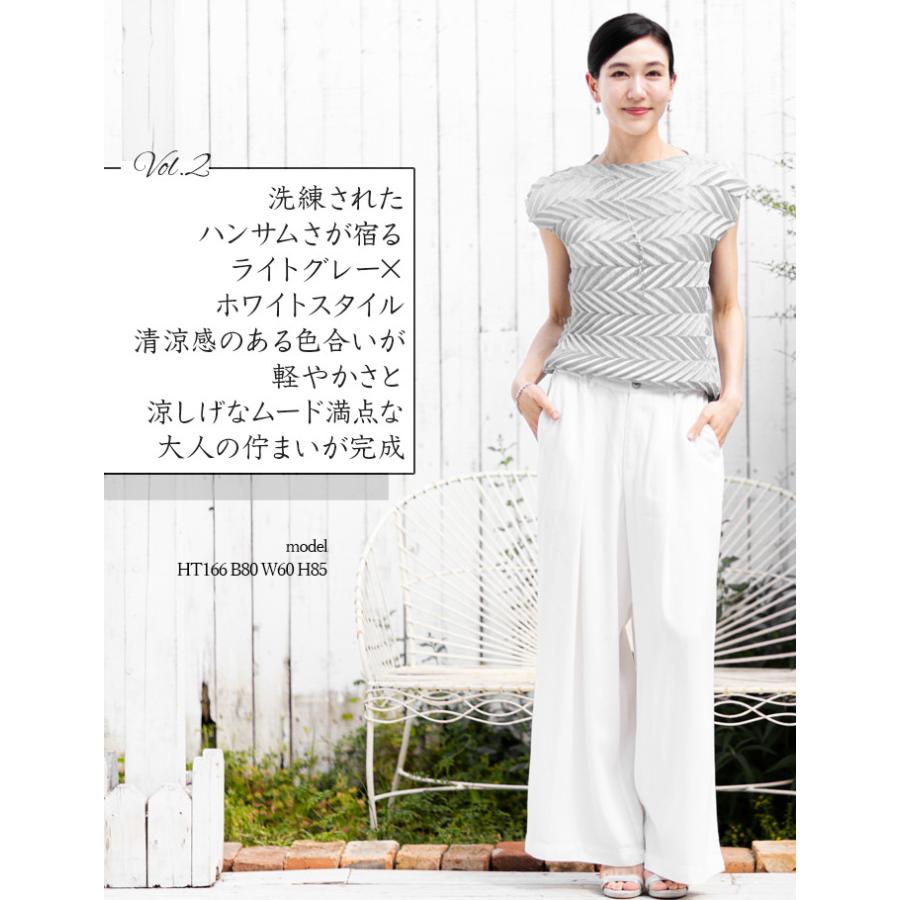 SPECCHIO（スペッチオ） 公式店 プリーツ ブラウス 半袖 レディース 