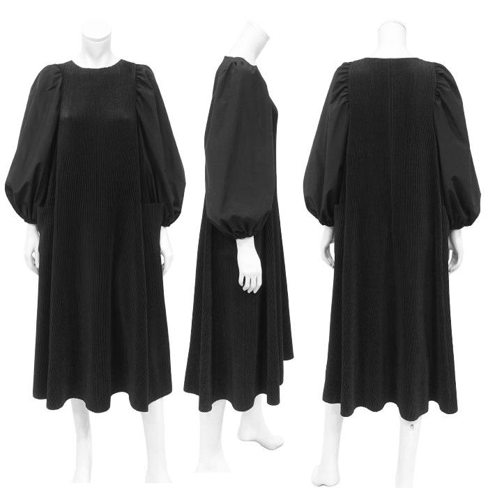 スペッチオ シャトルプリーツ ドッキング ワンピース 40 (L) ブラック 楽天市場】【48時間2500円クーポン 27日0:00-28日23:59