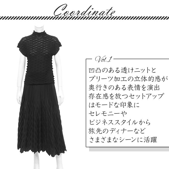 新品 SPECCIO 2点セットトップス ロングスカート プリーツ 40 SPECCHIO（スペッチオ） 公式店 プリーツスカート スカート ロング