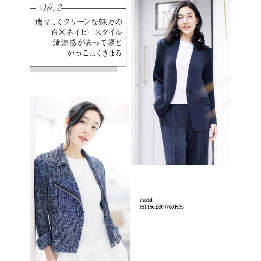 SPECCHIO 公式店 スペッチオ 五分袖 ブラウス プリーツ Tシャツ レディース 半袖 体型カバー フォーマル きれいめ おしゃれ 大きいサイズ 速乾 ノーアイロンの画像