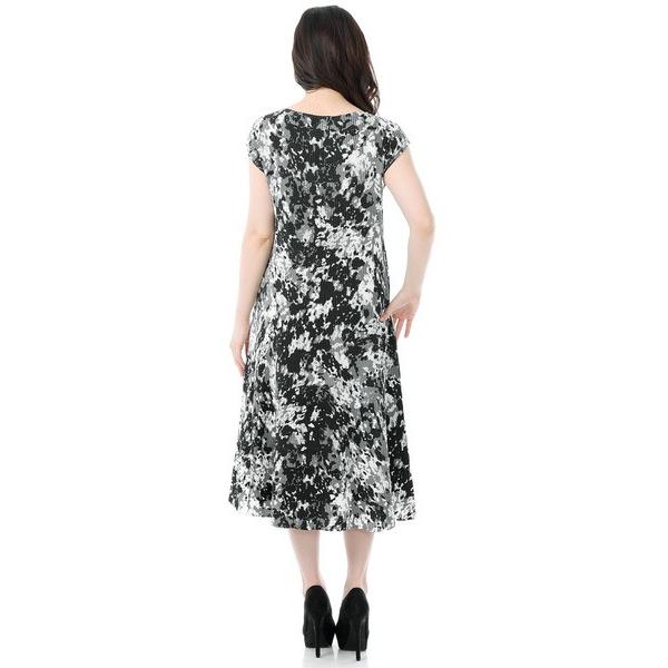 シャトルプリーツ モノトーンプリント Aライン ロングワンピース Specchio スペッチオ 471 524 79 Specchio Pleats 通販 Yahoo ショッピング