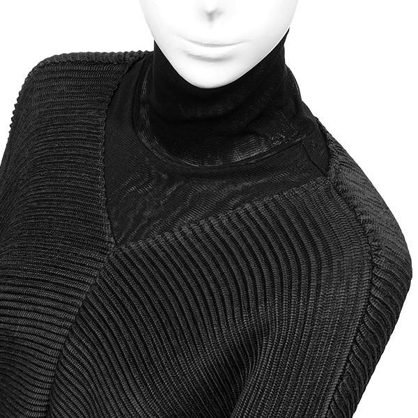 おまとめです specchio pleats シャトルプリーツタートルチュニック SPECCHIO（スペッチオ） シャトルプリーツ ソフトパワーネット 長袖