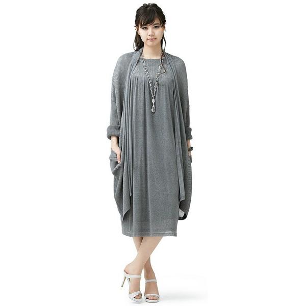 スペッチオ　ゆったりワンピース　プリーツ　異素材　ロングワンピース 楽天市場】【3日間2500円クーポン 10日0:00-15日23:59