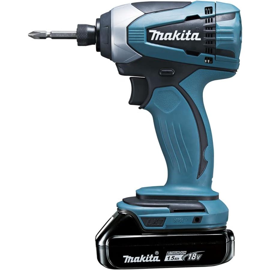 マキタ 18V 充電式インパクトドライバ TD146DRFXP ピンク バッテリ(BL1830×2)、充電器(DC18RC)付 電動工具 makita DIY 札幌市 白石店 マキタ（makita） TD146DSHX フルセット ブルー 青 18V 充電式