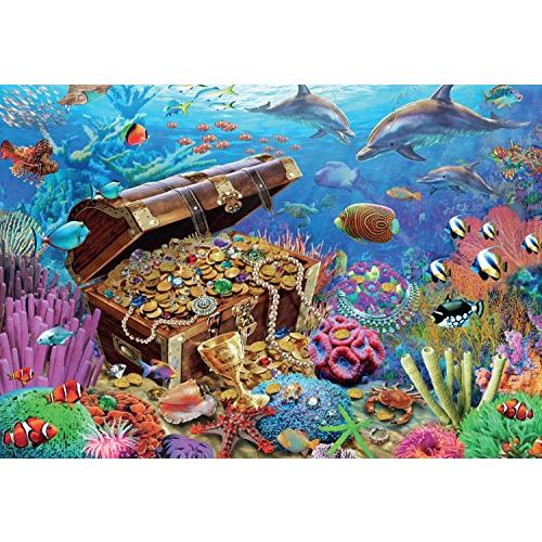 ジャンボ Jumbo 1000ピース ジグソーパズル 海の中の宝 142 並行輸入