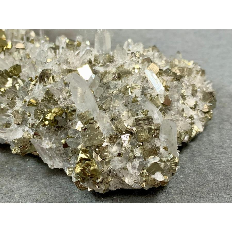 QUARTZ(水晶)青森県尾太水晶・黄鉄鉱・黄銅鉱blapiz-1856｜specimen-lapiz｜13