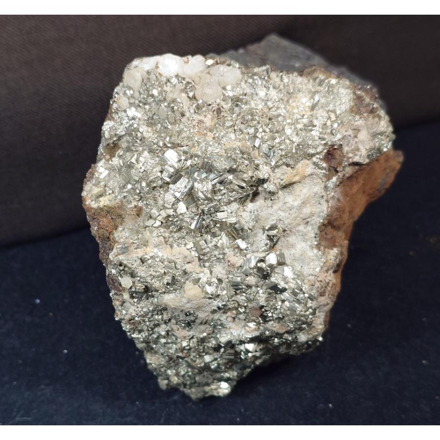 MAGNETITE(磁鉄鉱・黄鉄鉱)埼玉県秩父鉱山26028c : ラピス - 通販