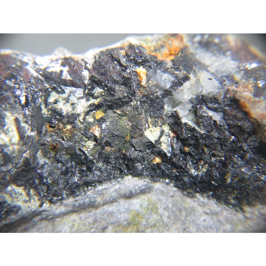 Wolfframite：FERBERITE(鉄マンガン重石：鉄重石)鹿児島県早崎鉱山 