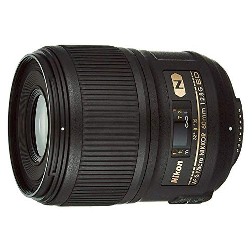 Nikon NIKKOR 60mm f/2.8G ED レンズ プロテクター付き 【公式通販】