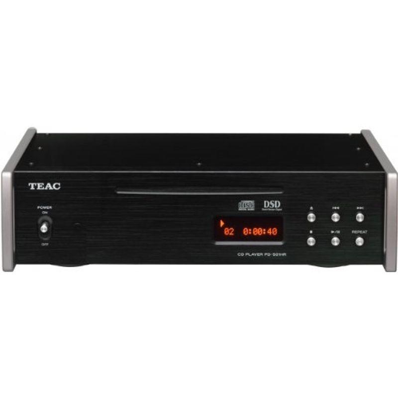 激安人気新品 Reference TEAC 501 PD-501HR-B ブラック DSD/PCMディスク再生/ハイレゾ音源対応 CDプレーヤー ポータブルCDプレーヤー