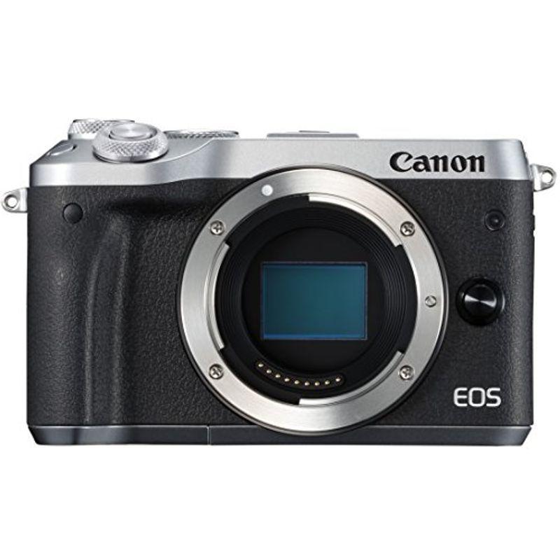 大量入荷 Canon ミラーレス一眼カメラ EOS M6 ボディー(シルバー) EOSM6SL-BODY ミラーレス一眼カメラ