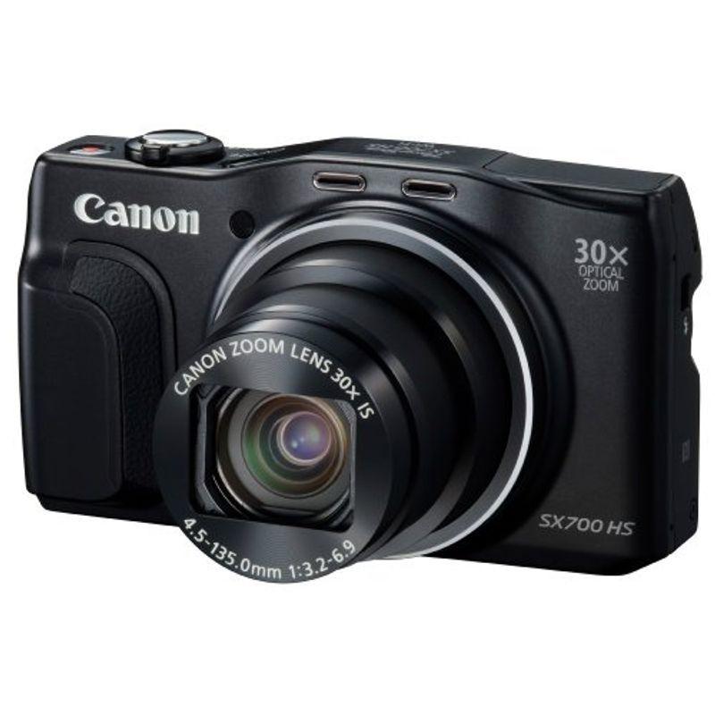 Canon デジタルカメラ Power Shot SX700 HS ブラック 光学30倍ズーム PSSX700HS(BK)