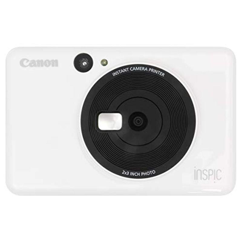 74％以上節約 Canon インスタントカメラプリンター iNSPiC CV-123-WH