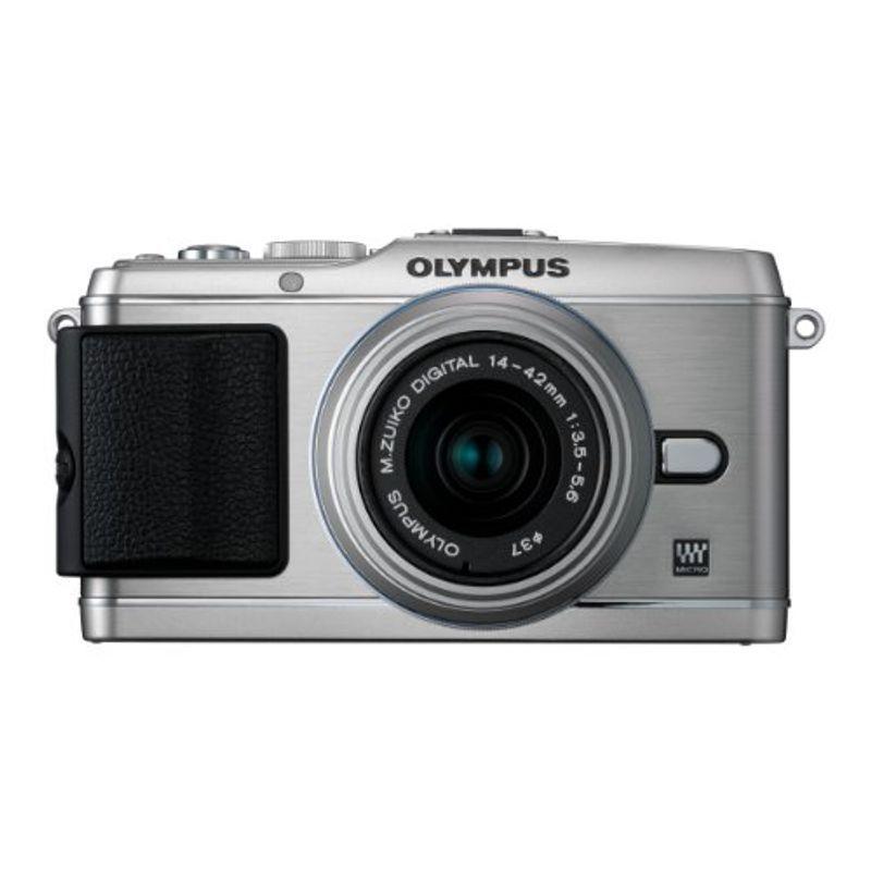 OLYMPUS ミラーレス一眼 PEN E P3 レンズキット シルバー E P3 LKIT 