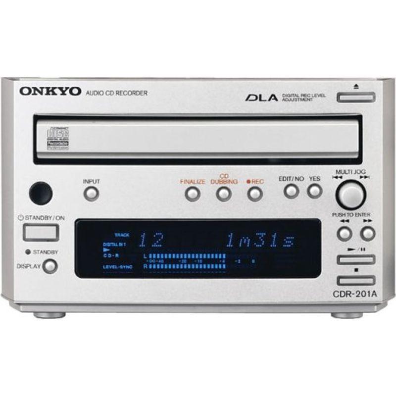 格安即決 ONKYO INTEC155 オーディオCDレコーダー CDR-201A(S) /シルバー ポータブルCDプレーヤー