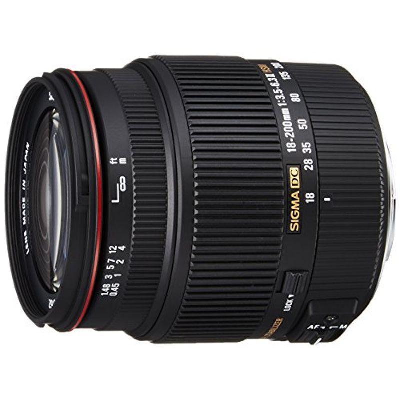 通販通販SIGMA 高倍率ズームレンズ 18-200mm F3.5-6.3IIDC OS HSM