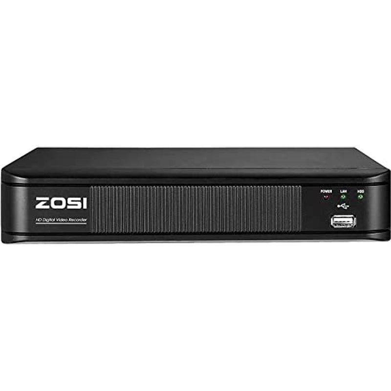 ZOSI 防犯レコーダー 8ch H.265+映像圧縮 デジタルレコーダー 防犯カメラ監視カメラ対応 960H/720P/1080N/108