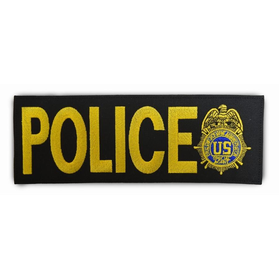 DEA バッジパネルパッチ ブラック