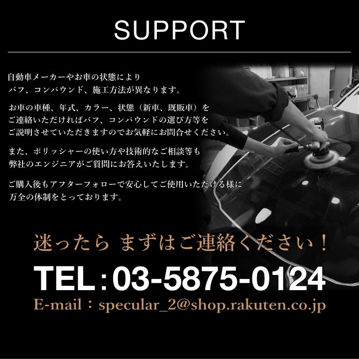 P-185N ダブルアクションポリッシャー1年保証付き 専用コンパウンド 4