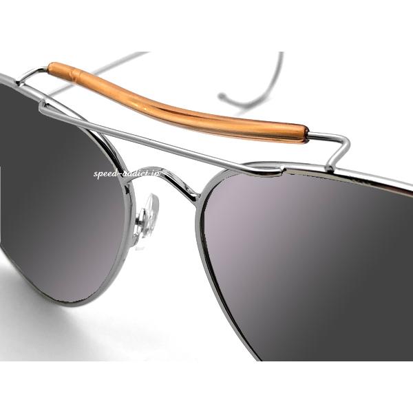 ダンヒル アビエーター y2k ツーポイント メタル レトロ サングラス Ray-Ban（レイバン） サングラス 純正レンズ対応 RB3449 001/2Y 59