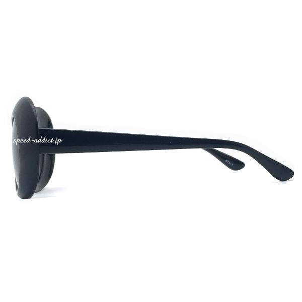 70's DESIGN OVAL SUNGLASS BLACK × SMOKE/黒nirvanaニルヴァーナ