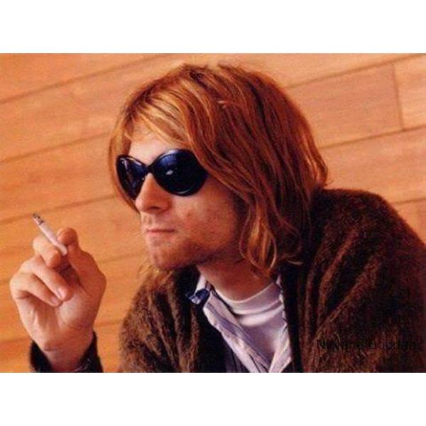 70's DESIGN OVAL SUNGLASS BLACK × SMOKE/黒nirvanaニルヴァーナ