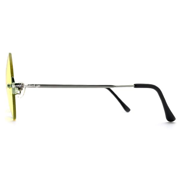 TWO POINT RIMLESS 丸眼鏡 for JAPANESE SILVER × YELLOW/ツー TWO POINT RIMLESS 丸眼鏡 for JAPANESE SILVER × YELLOW/ツー